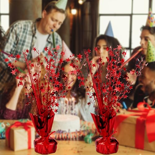 18 Pcs Foil Spray Centerpieces