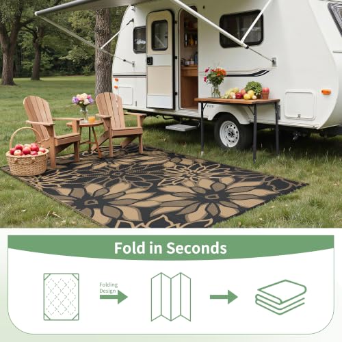 Outdoor Rug Waterproof Plastic Rugs for Patio