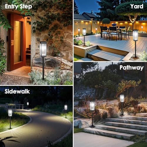 Solar Pathway Lights Outdoor (12 Count)