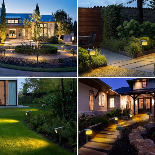 Solar Lights Outdoor Waterproof (6 Count)