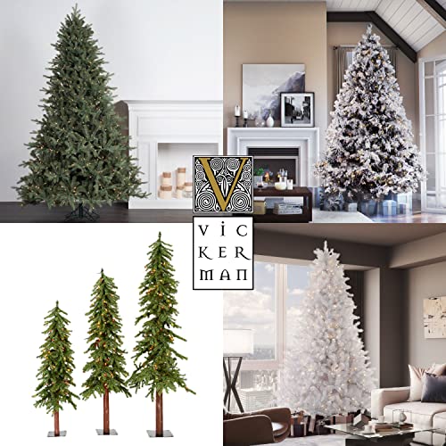 7.5' Mixed Country Pine Slim Artificial Christmas Tree