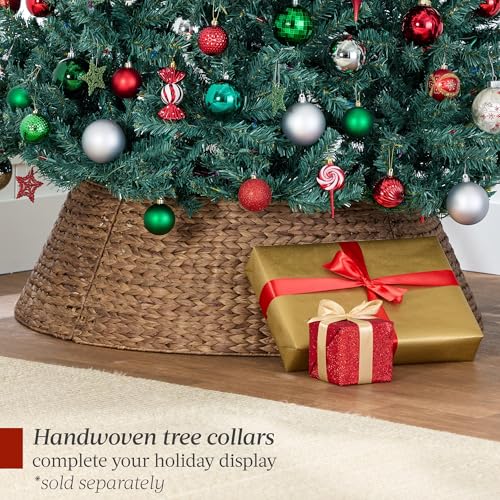 9ft Pre Lit Blue Spruce Christmas Tree