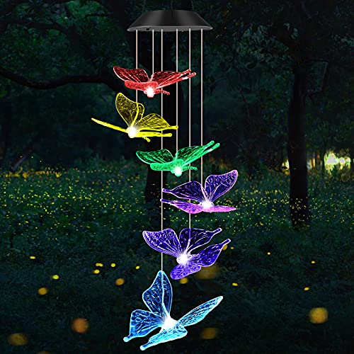 Colorful Butterfly Solar Lights for Outside
