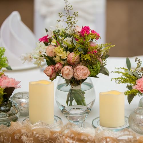 3" x 5" Outdoor Flameless Candles with Remote and Timer