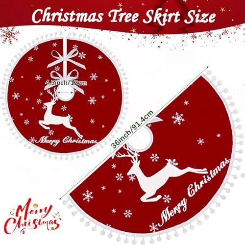 36 Inch Christmas Tree Skirt
