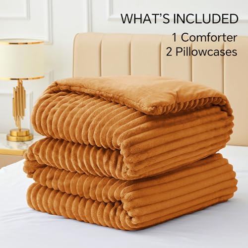 Fleece King Comforter Set