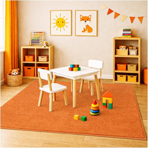 Soft & Colorful 12' x 12' Kids Classroom Area Rug