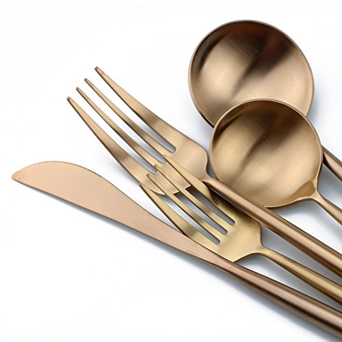 5 Pieces Luxury Rose Gold 18