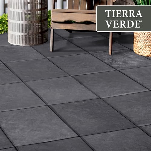 Faux Stone Rubber Square Stomp Stones (10 Count)