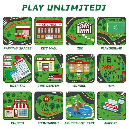 Kids Playmat Rug 8x10 ft