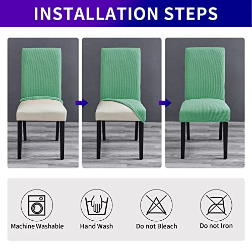 Chair Covers for Dining Room Set of 2