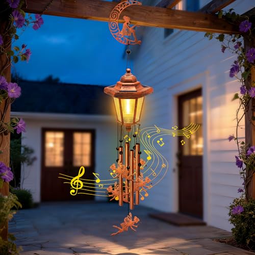 Large Solar Moon Fairy Wind Chimes