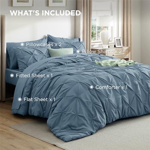 7 Piece King Size Comforter Set & Sheets