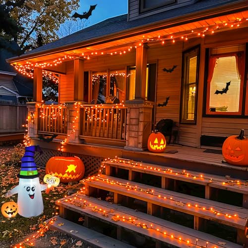 600 LED Solar Halloween Lights (206.7 Foot)