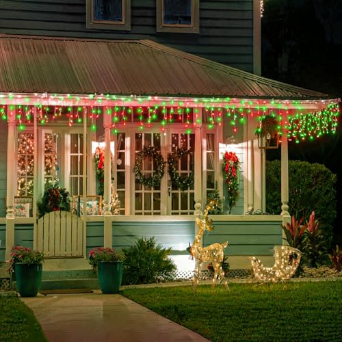 99ft Icicle Lights for Outside