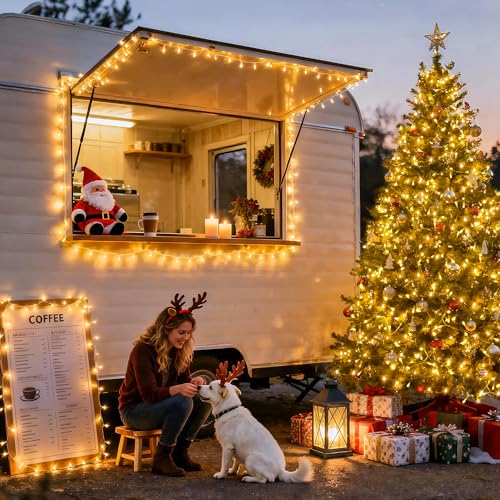 168Ft String Lights Outdoor Waterproof (168 Foot)