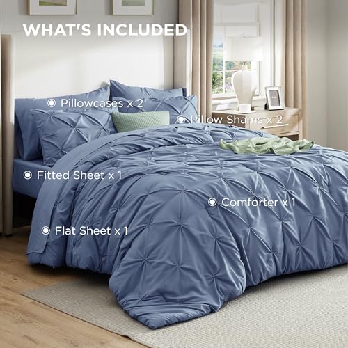 7 Piece King Size Comforter Set & Sheets