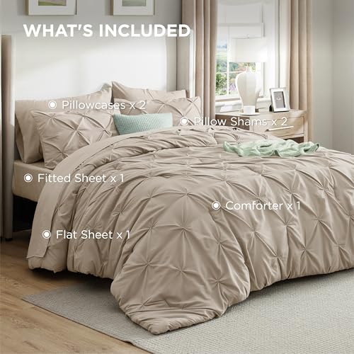 7 Piece King Size Comforter Set & Sheets