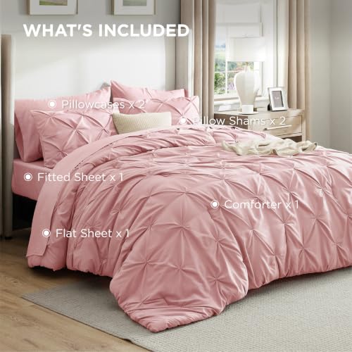 7 Piece Queen Comforter Set & Sheet Set