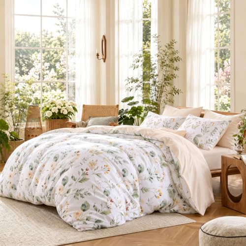 Garden Leaves Bed in a Bag Queen 7 Pieces