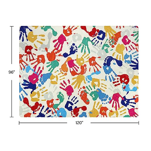 Colorful Kids Rug for Playroom 8x10
