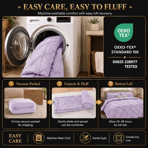 Full Size Comforter Sets Lavender