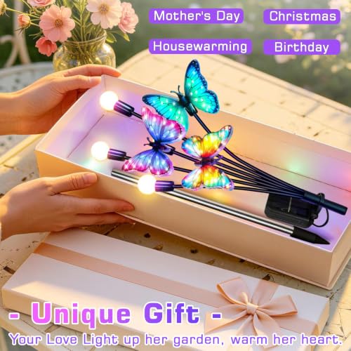 Solar Garden Lights Outdoor (4 Count)