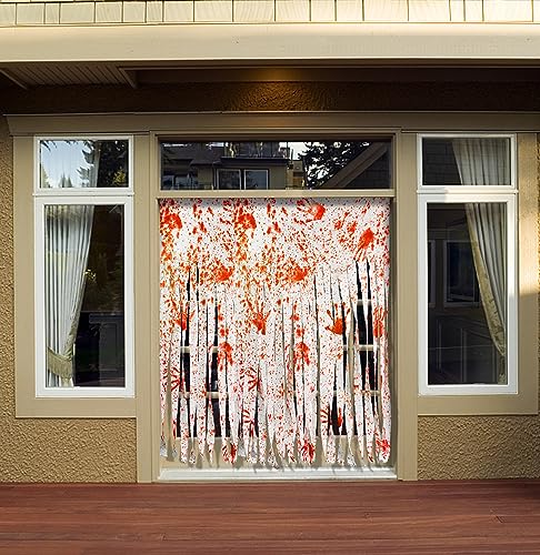 2 Pcs Halloween Door Curtains