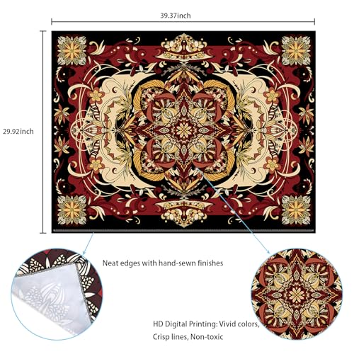 Red Moth Tapestry