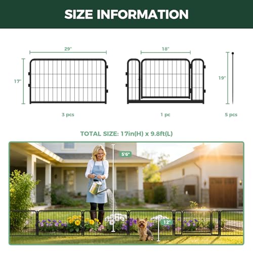 No Dig Garden Fence (5.98 Sq Ft)