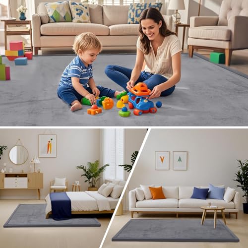 Baby Play Mat for Floor (16 Sq Ft)