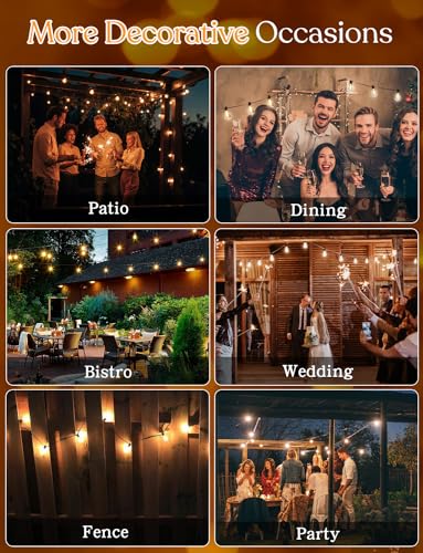 200FT Outdoor Lights for Patio (200 Foot)