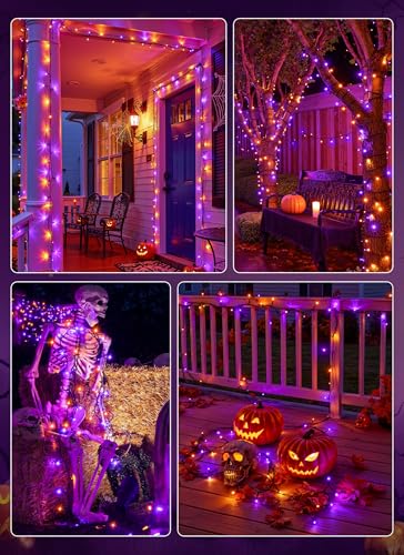 2 Pack Solar Halloween Lights (144 Foot)