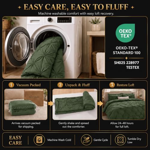 Full Size Comforter Sets Olive Green