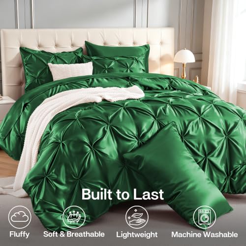Satin King Size Comforter Set (7 Count)