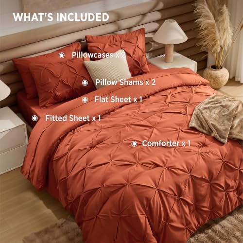 7 Piece Queen Comforter Set & Sheet Set