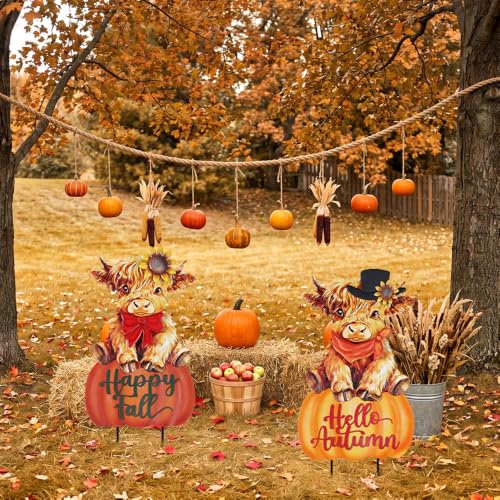 Fall Decorations for Home Outdoor (2 Count)
