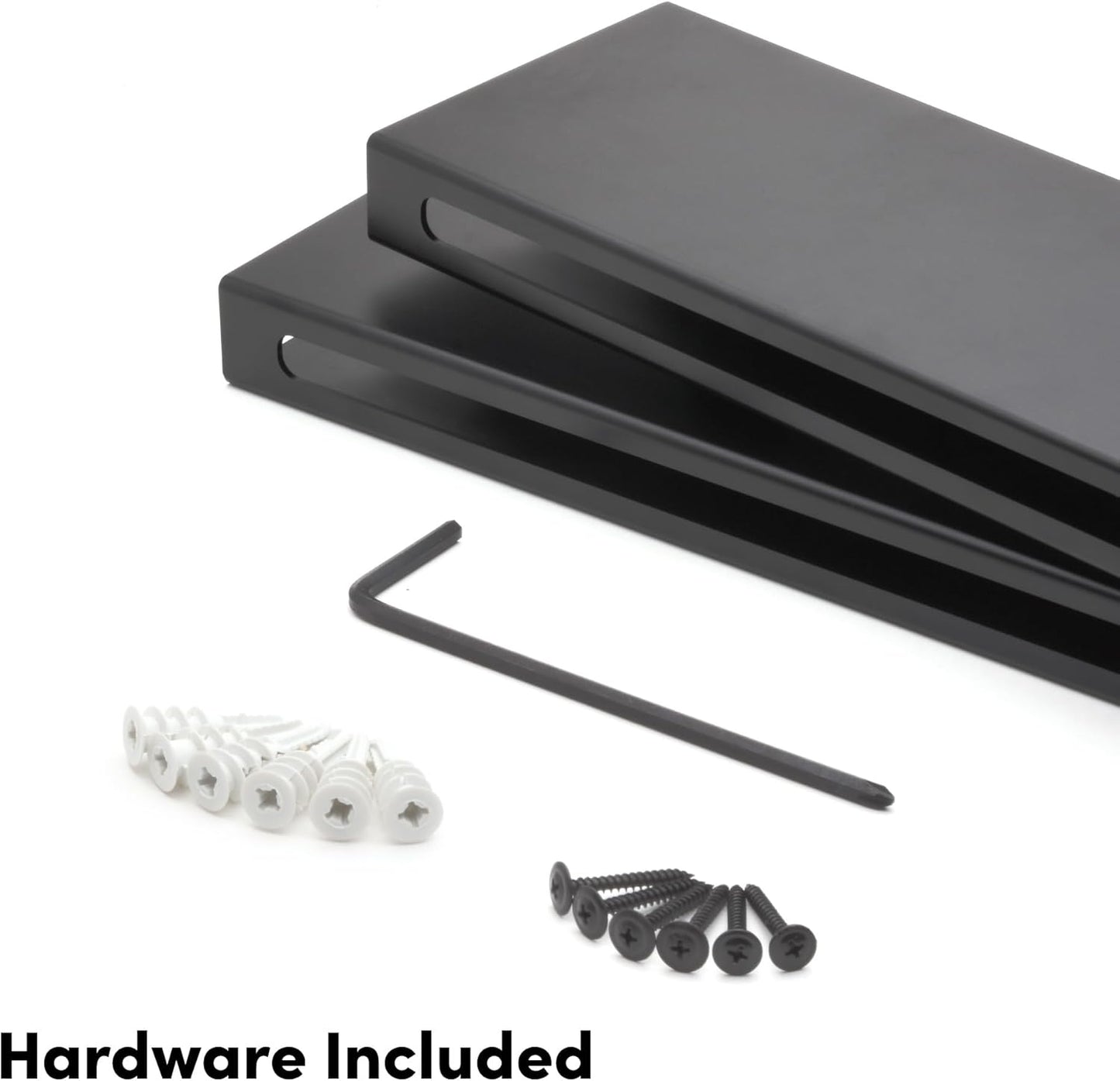 Wall Mounted Wine Rack – Metal Floating Bar Shelf with Bottle and Glass Holder, Holds 5 Bottles and 4-6 Glasses