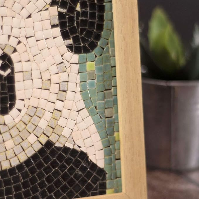 DIY Creative Projects for Adults: Make Your Own Mosaic Art, Square 7inch (20cm) Panda