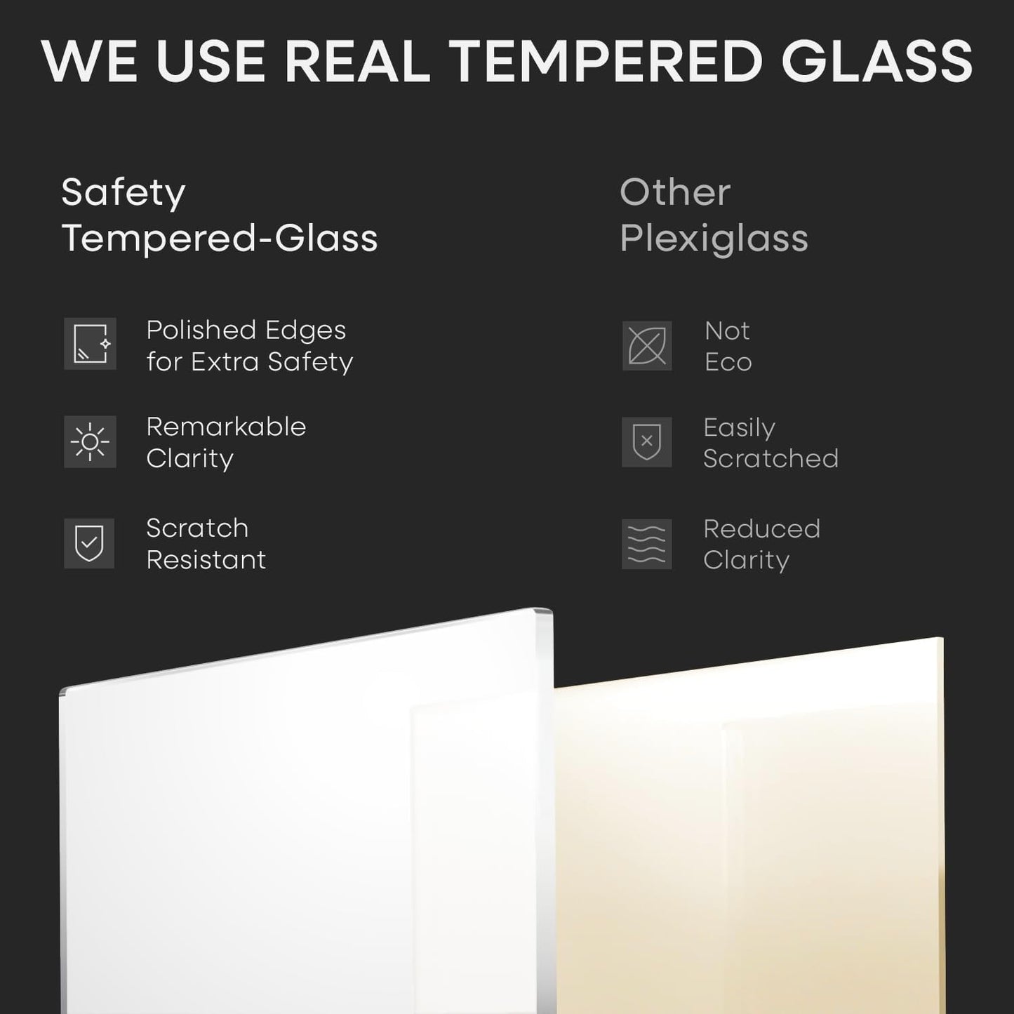 Homeforia A4 Picture Frame White Wood, High-End Oak 8.3 x 11.7 White Poster Frames Matted to 5.8 by 8.3 Photo, 8.3x11.7 Size Wooden Frame with Mat for 5.8x8.3 Print, Tempered Glass, Wall Kit, Set of 1