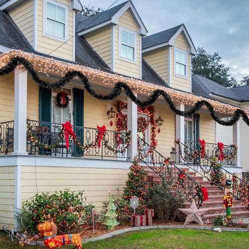 25 Feet Metallic Twist Tinsel Garland (25 Foot)