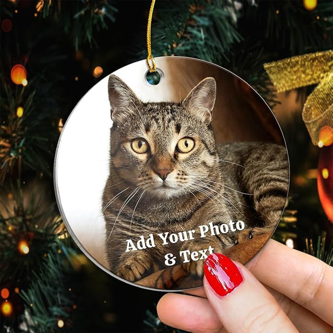 Personalized Cat Ornament