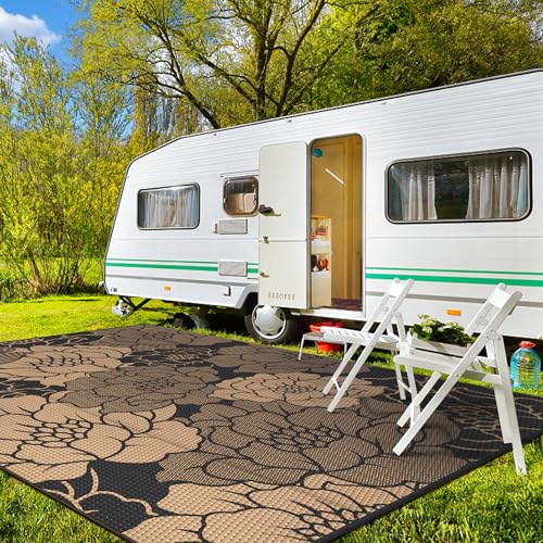 Outdoor Rug Waterproof Plastic Rugs for Patio
