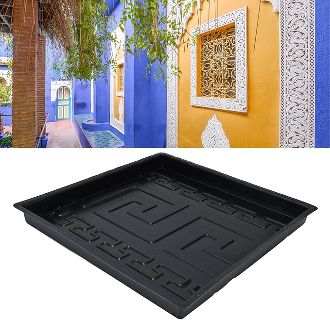 Concrete for Stepping Stones, Reusable Plastic Concrete Forms, Durable ABS Garden Path Mold with Decorative Pattern, DIY Home and Patio Decoration Kit