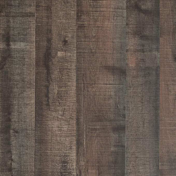Signature Design by Ashley Hollum Rustic End Table with Shelf, Dark Brown