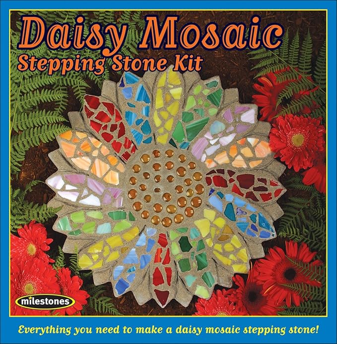 Midwest Products Daisy Stepping Stone Kit for Craftwork
