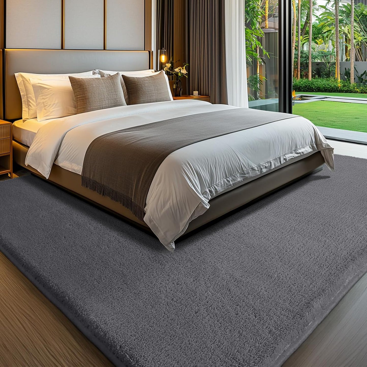 Sour Lemon 6x9 Area Rugs for Living Room, Soft Large Area Rug Fluffy Rugs for Bedroom,Machine Washable Area Rug Non Slip Carpet Rug for Living Room Playroom Kids Room Home Decor