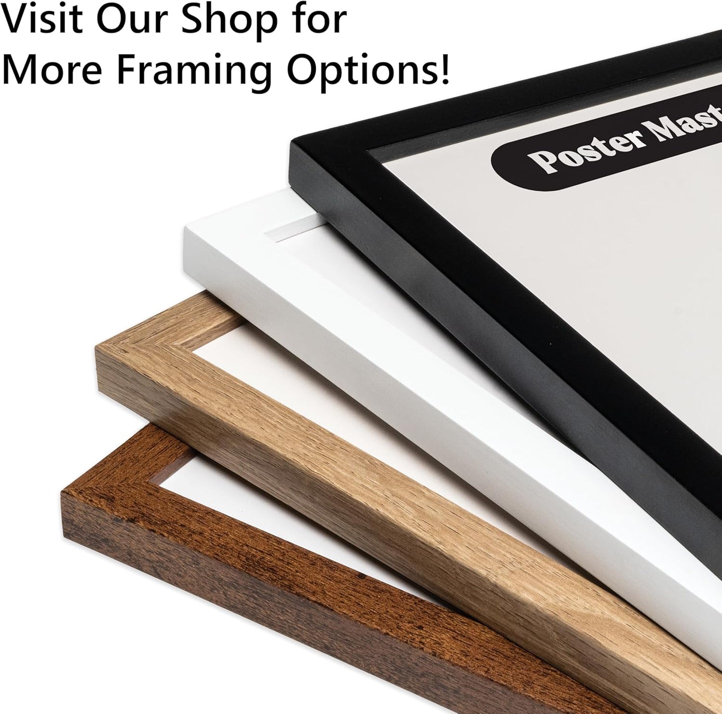 Poster Master Vintage William Holbrook Beard Poster - Retro Occult Print - Gift for Gothic, Horror Fan - The Witches Ride, Pagan, Goth, Magic - Wall Decor for Bedroom, Dorm, 8x10 Black Framed