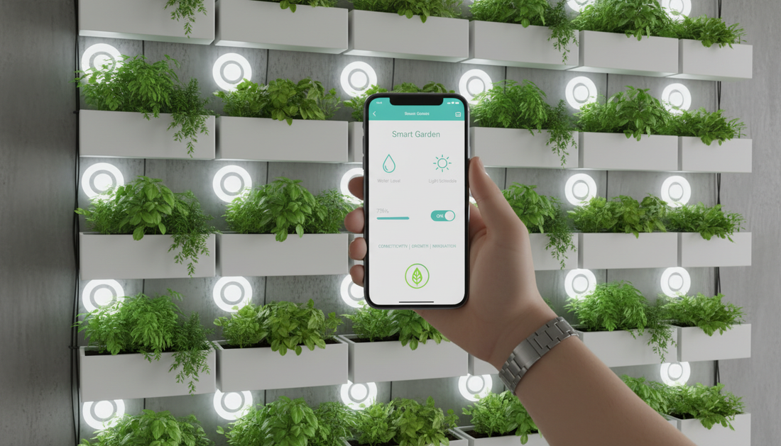 A Smart Forest at Home: Clean Living with Biophilic Vertical Gardens