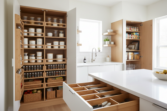 10 Genius Storage Ideas for 60-90 Inch Kitchen Pantry Cabinets in 2026